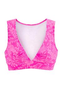 VENICE BEACH Bustier-Bikini-Top Bikini Oberteil Damen - pink bedruckt