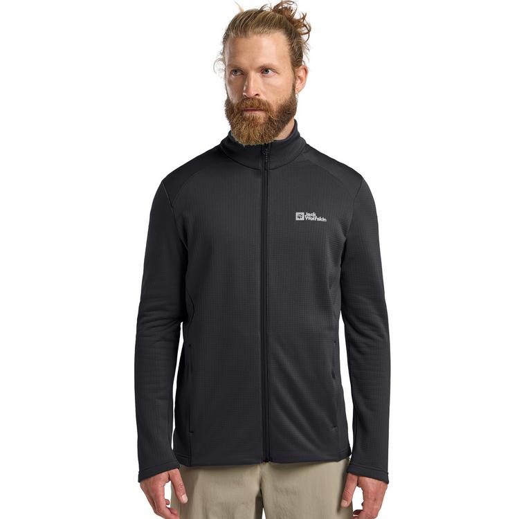Jack Wolfskin Jack Wolfskin KOLBENBERG FZ M Fleecejacke Herren - phantom - 0 | SportScheck