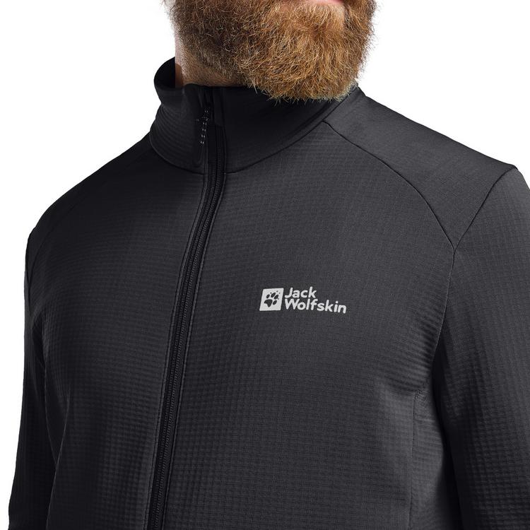 Jack Wolfskin Jack Wolfskin KOLBENBERG FZ M Fleecejacke Herren - phantom - 4 | SportScheck