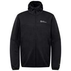Jack Wolfskin FELDBERG HOODY M Softshelljacke Herren black