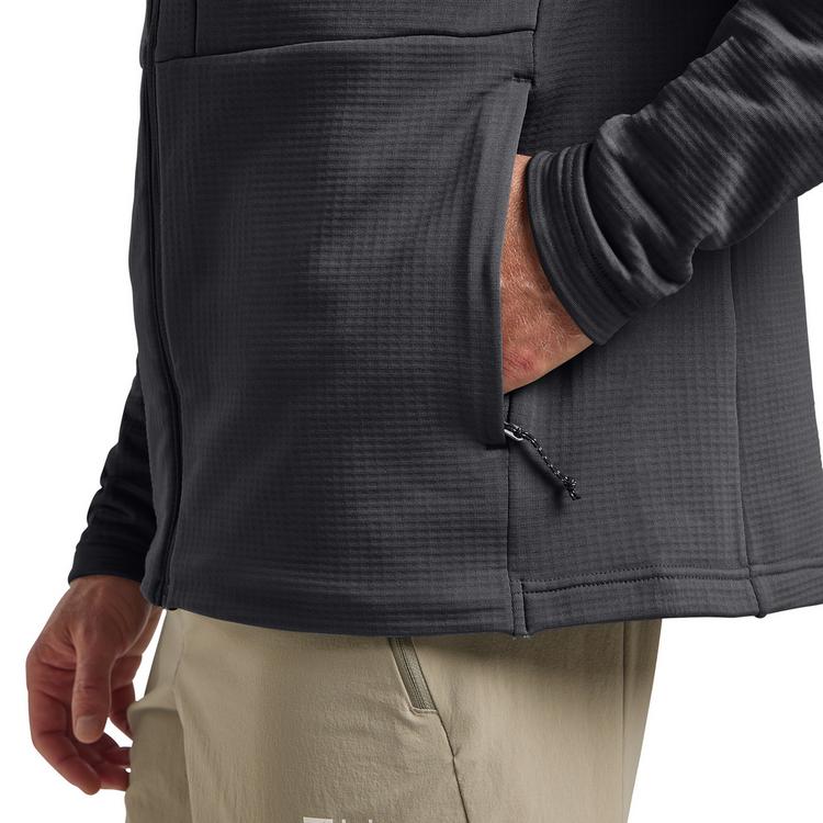 Jack Wolfskin Jack Wolfskin KOLBENBERG HOODED FZ M Fleecejacke Herren - phantom - 2 | SportScheck