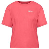 Jack Wolfskin VONNAN CROP T W Funktionsshirt Damen - sunset coral
