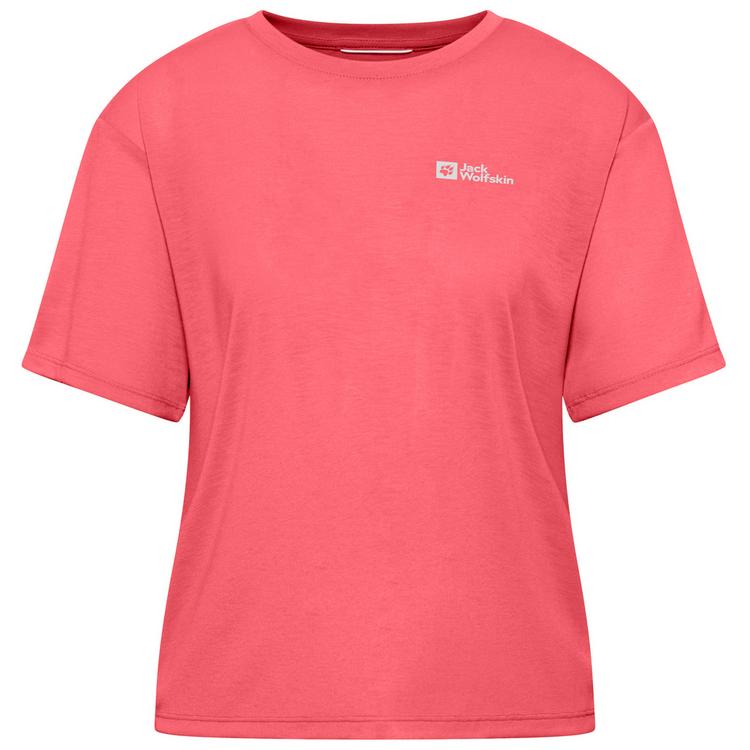 Jack Wolfskin Jack Wolfskin VONNAN CROP T W Funktionsshirt Damen - sunset coral - 0 | SportScheck