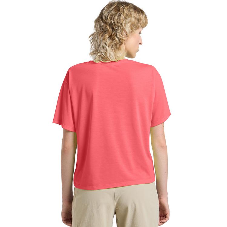 Jack Wolfskin Jack Wolfskin VONNAN CROP T W Funktionsshirt Damen - sunset coral - 1 | SportScheck