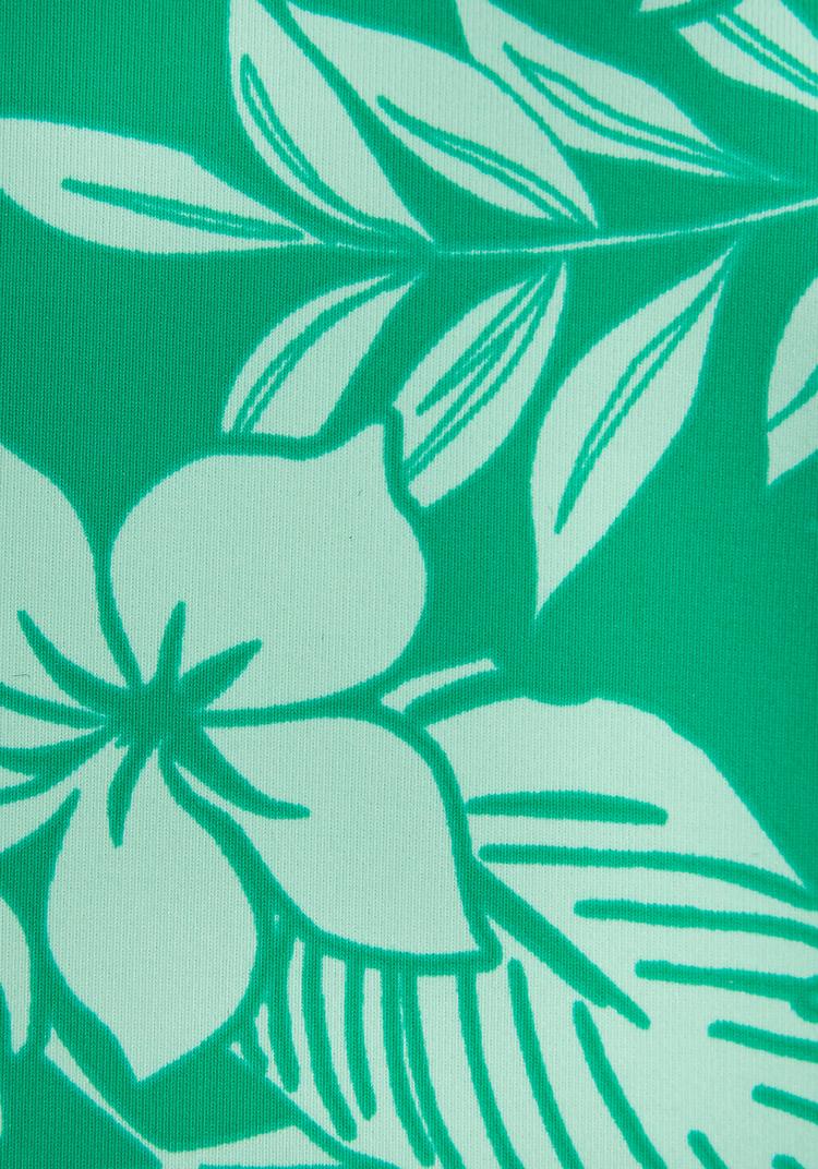 VENICE BEACH VENICE BEACH B&uuml;gel-Bikini-Top Bikini Oberteil Damen - gr&uuml;n bedruckt - 1 | SportScheck