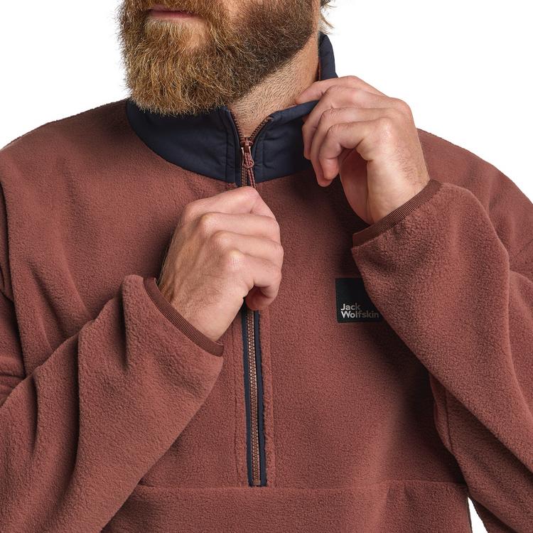 Jack Wolfskin Jack Wolfskin SUMETRO HZ M Fleecejacke Herren - dark rust - 2 | SportScheck
