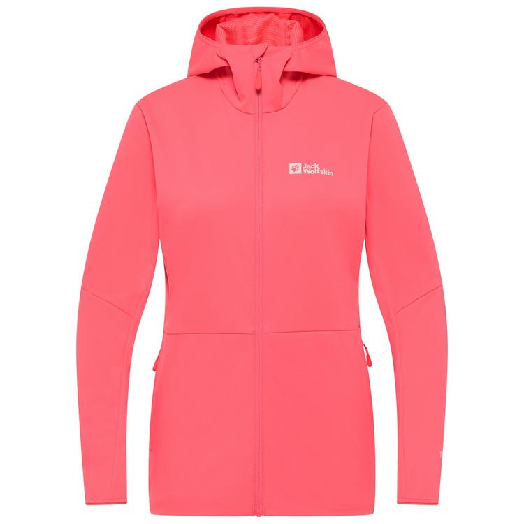 Jack Wolfskin Jack Wolfskin FELDBERG HOODY W Softshelljacke Damen - sunset coral - 0 | SportScheck