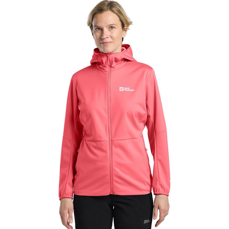 Jack Wolfskin Jack Wolfskin FELDBERG HOODY W Softshelljacke Damen - sunset coral - 0 | SportScheck