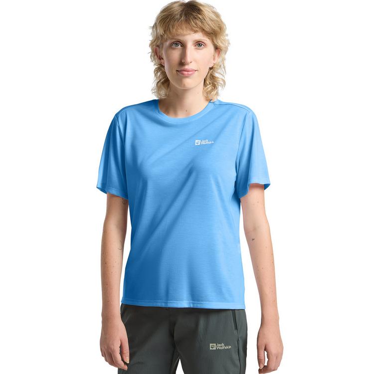Jack Wolfskin Jack Wolfskin VONNAN SS T W Funktionsshirt Damen - mid blue - 0 | SportScheck