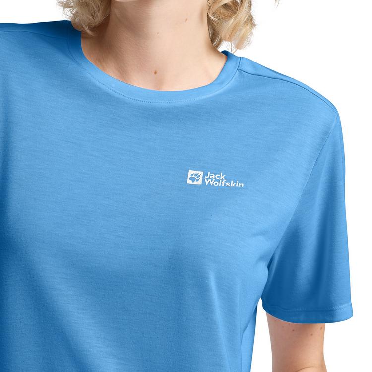 Jack Wolfskin Jack Wolfskin VONNAN SS T W Funktionsshirt Damen - mid blue - 2 | SportScheck