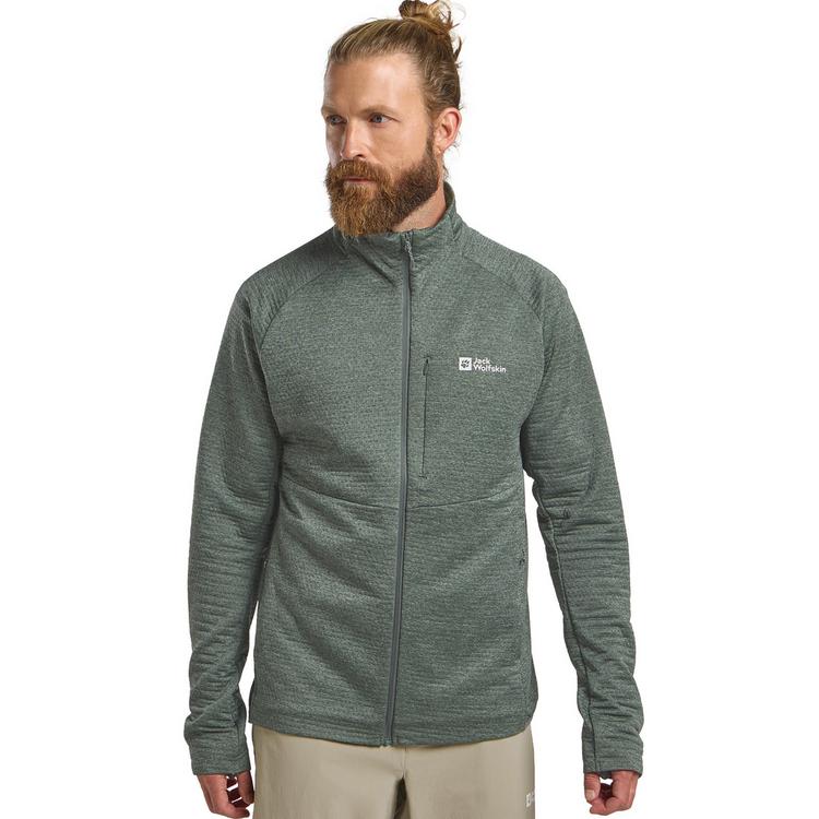Jack Wolfskin Jack Wolfskin TAIGA FZ M Softshelljacke Herren - slate green - 0 | SportScheck