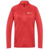 Jack Wolfskin TAIGA FZ W Fleecejacke Damen - vibrant red