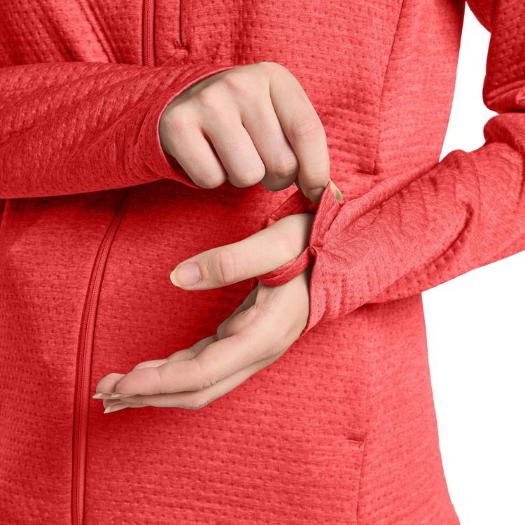 Jack Wolfskin Jack Wolfskin TAIGA FZ W Fleecejacke Damen - vibrant red - 3 | SportScheck