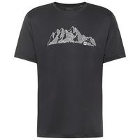 Jack Wolfskin PEAK GRAPHIC T M Funktionsshirt Herren - MTN phantom