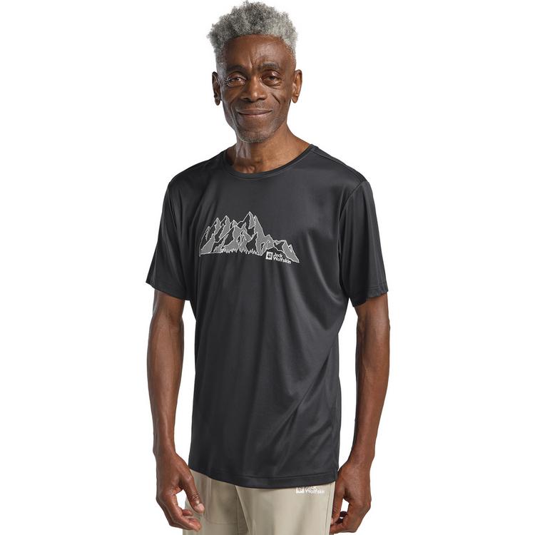 Jack Wolfskin Jack Wolfskin PEAK GRAPHIC T M Funktionsshirt Herren - MTN phantom - 0 | SportScheck