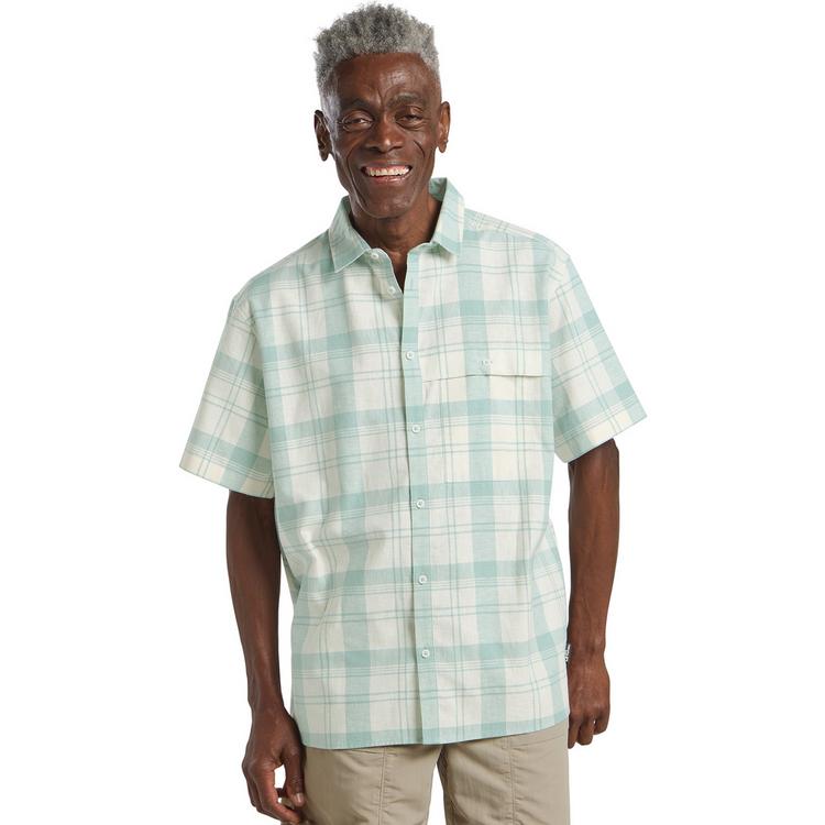 Jack Wolfskin Jack Wolfskin GREAT PLAINS SHIRT M Funktionsshirt Herren - CHECK soft jade - 0 | SportScheck