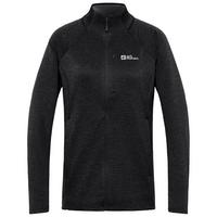Jack Wolfskin TAIGA FZ W Fleecejacke Damen - black