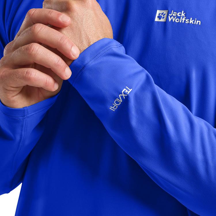 Jack Wolfskin Jack Wolfskin PRELIGHT SWIFT LS M Funktionsshirt Herren - vibrant blue - 3 | SportScheck