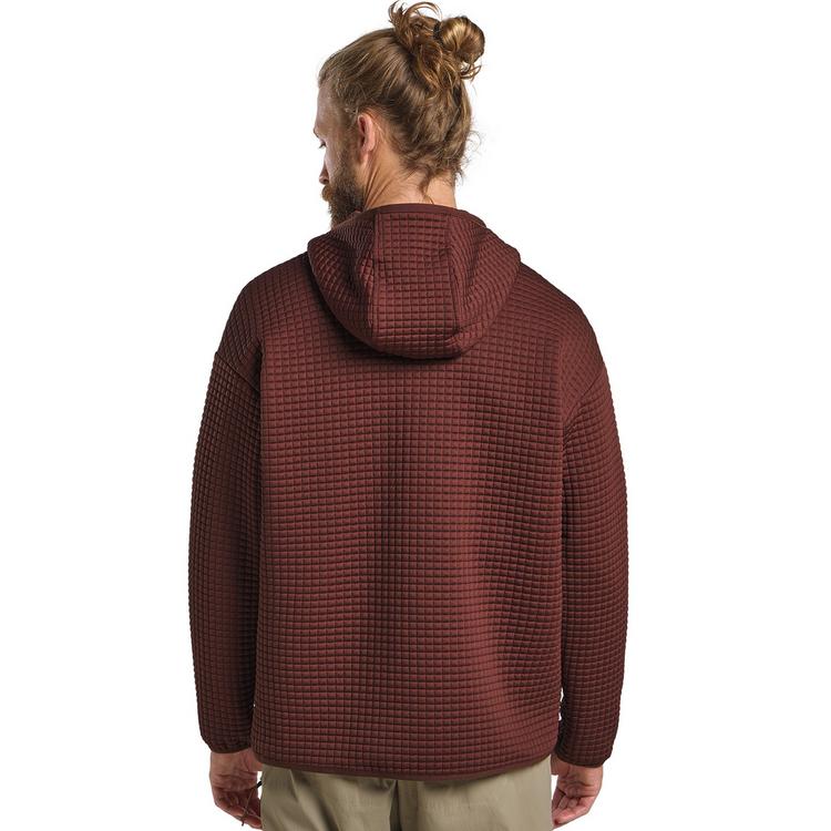 Jack Wolfskin Jack Wolfskin MOGARI HOODED  FZ M Fleecejacke Herren - dark rust - 1 | SportScheck