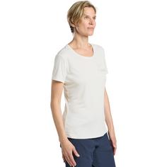 Rückansicht von Jack Wolfskin PEAK GRAPHIC T W Funktionsshirt Damen MTN stark white
