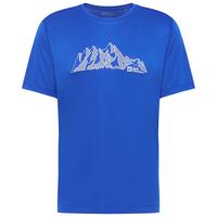 Jack Wolfskin PEAK GRAPHIC T M Funktionsshirt Herren - MTN vibrant blue