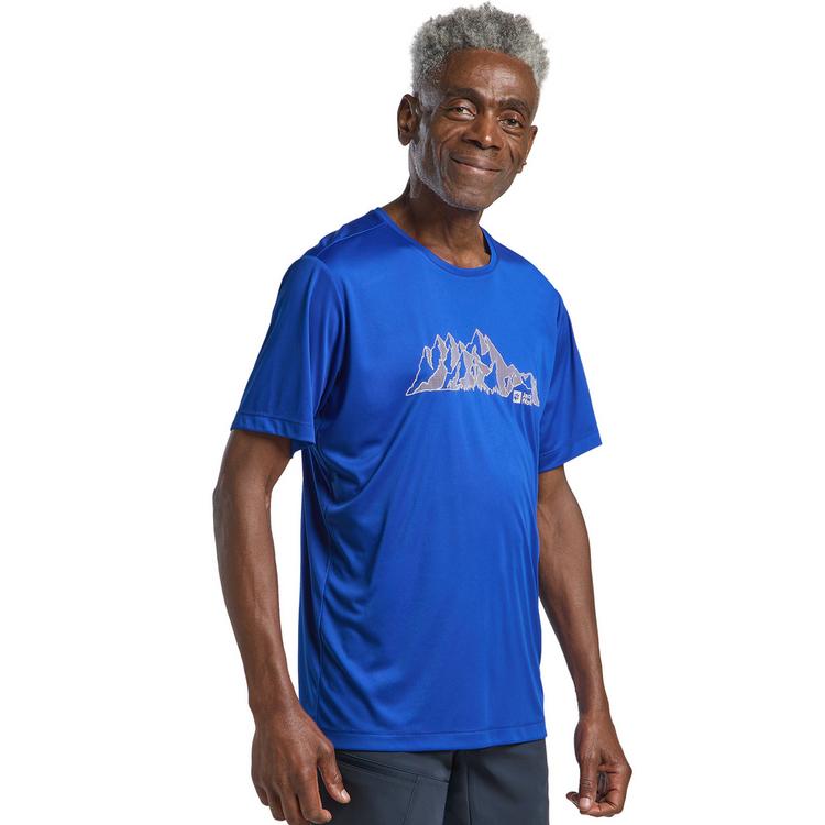 Jack Wolfskin Jack Wolfskin PEAK GRAPHIC T M Funktionsshirt Herren - MTN vibrant blue - 0 | SportScheck
