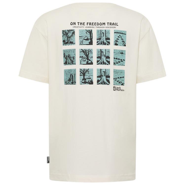 Jack Wolfskin Jack Wolfskin TRAILBLAZER T M Funktionsshirt Herren - TRAIL cotton white - 0 | SportScheck