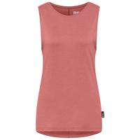 Jack Wolfskin TRAVEL TOP W Funktionsshirt Damen - mineral red heather