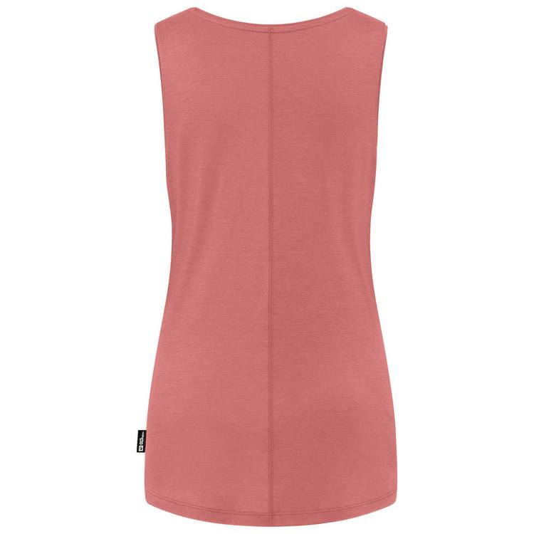 Jack Wolfskin Jack Wolfskin TRAVEL TOP W Funktionsshirt Damen - mineral red heather - 0 | SportScheck