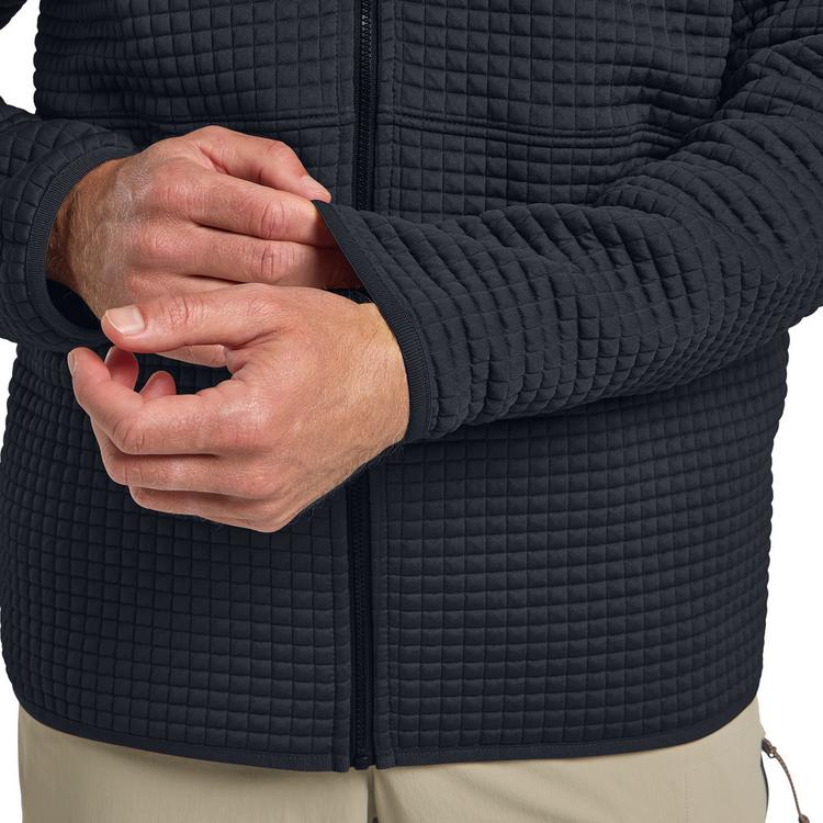 Jack Wolfskin Jack Wolfskin MOGARI HOODED  FZ M Fleecejacke Herren - dark navy - 3 | SportScheck