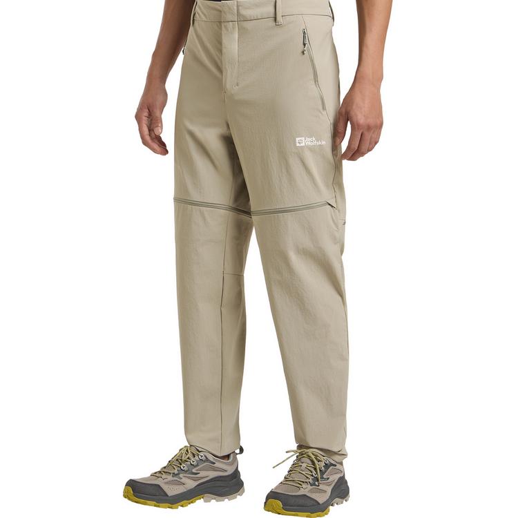 Jack Wolfskin Jack Wolfskin HIKEOUT ZIP OFF PANTS M Funktionshose Herren - stone - 0 | SportScheck