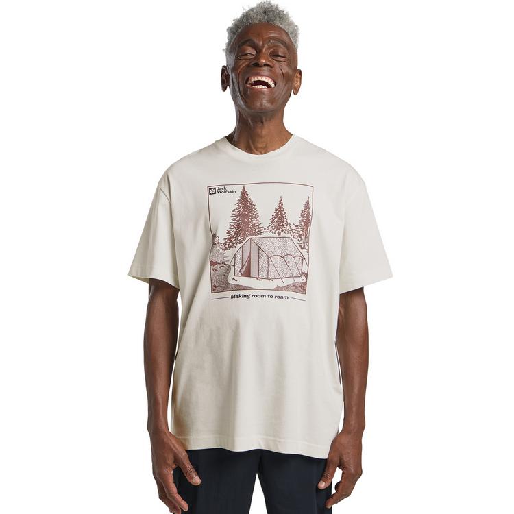 Jack Wolfskin Jack Wolfskin FREEROAMER T M Funktionsshirt Herren - TENT cotton white - 0 | SportScheck