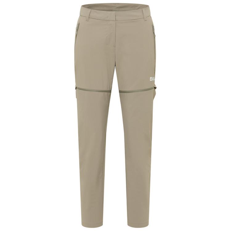 Jack Wolfskin Jack Wolfskin HIKEOUT ZIP OFF PANTS W Funktionshose Damen - stone - 0 | SportScheck
