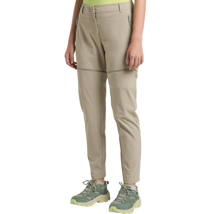 Jack Wolfskin Jack Wolfskin HIKEOUT ZIP OFF PANTS W Funktionshose Damen - stone - 0 | SportScheck