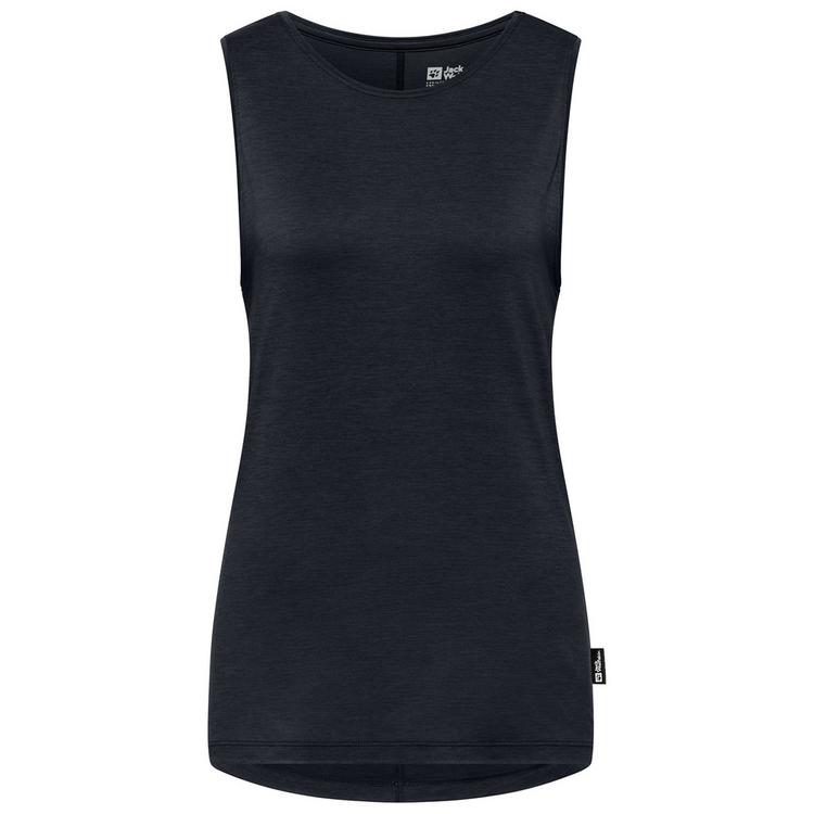 Jack Wolfskin Jack Wolfskin TRAVEL TOP W Funktionsshirt Damen - dark navy heather - 0 | SportScheck