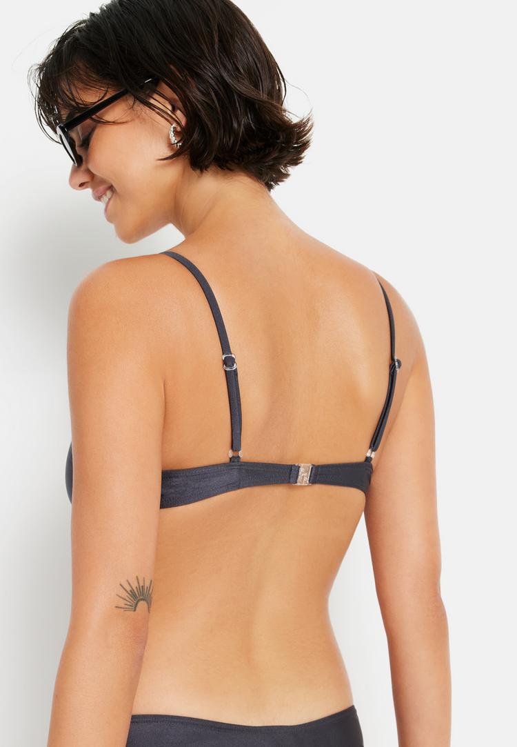 LSCN by Lascana LSCN by Lascana Bustier-Bikini-Top Bikini Oberteil Damen - anthrazit - 0 | SportScheck