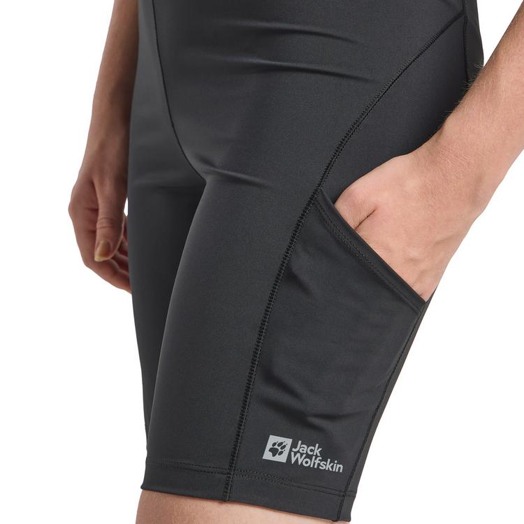Jack Wolfskin Jack Wolfskin KENSTEIG SHORT TIGHTS W Shorts Damen - black - 3 | SportScheck