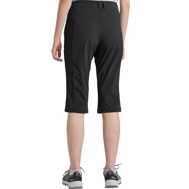 Jack Wolfskin Jack Wolfskin HIKEOUT 3/4 PANTS W Funktionshose Damen - black - 1 | SportScheck