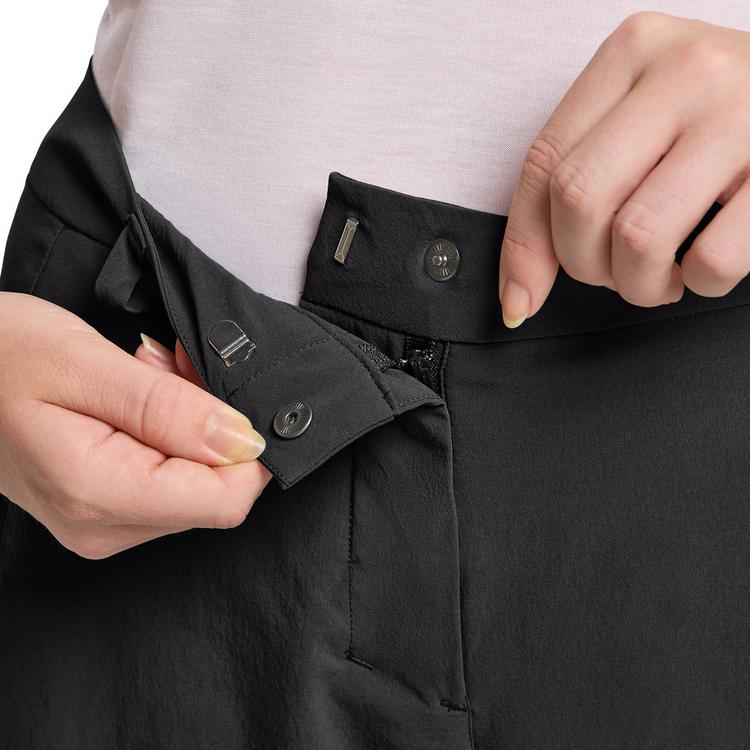 Jack Wolfskin Jack Wolfskin HIKEOUT 3/4 PANTS W Funktionshose Damen - black - 4 | SportScheck