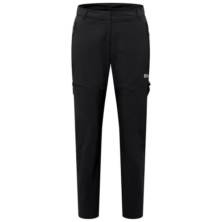 Jack Wolfskin Jack Wolfskin HIKEOUT ZIP OFF PANTS W Funktionshose Damen - black - 0 | SportScheck