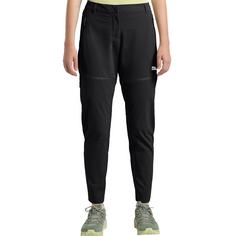 Rückansicht von Jack Wolfskin HIKEOUT ZIP OFF PANTS W Funktionshose Damen black