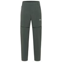 Jack Wolfskin HIKEOUT ZIP AWAY PANTS M Funktionshose Herren - slate green
