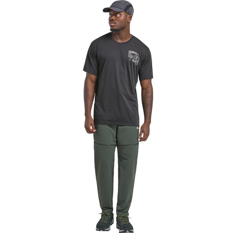 Jack Wolfskin Jack Wolfskin HIKEOUT ZIP AWAY PANTS M Funktionshose Herren - slate green - 2 | SportScheck
