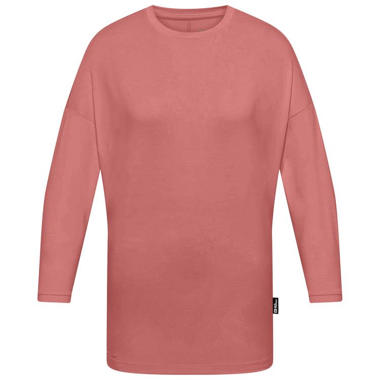Jack Wolfskin Jack Wolfskin TRAVEL 3 4 T W Funktionsshirt Damen - mineral red heather - 0 | SportScheck