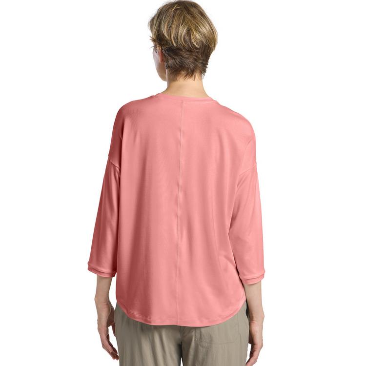 Jack Wolfskin Jack Wolfskin TRAVEL 3 4 T W Funktionsshirt Damen - mineral red heather - 1 | SportScheck