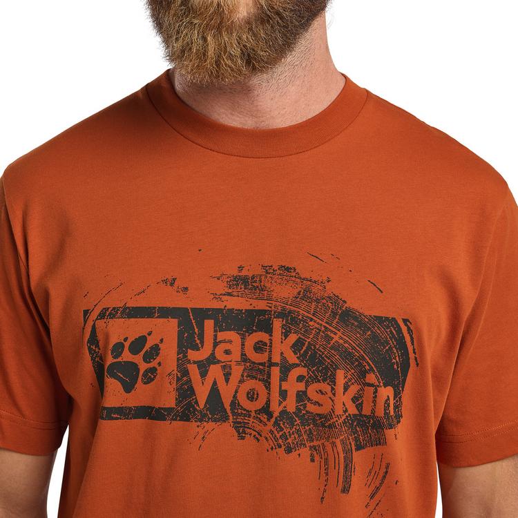 Jack Wolfskin Jack Wolfskin BRAND T M Funktionsshirt Herren - burnt orange - 2 | SportScheck