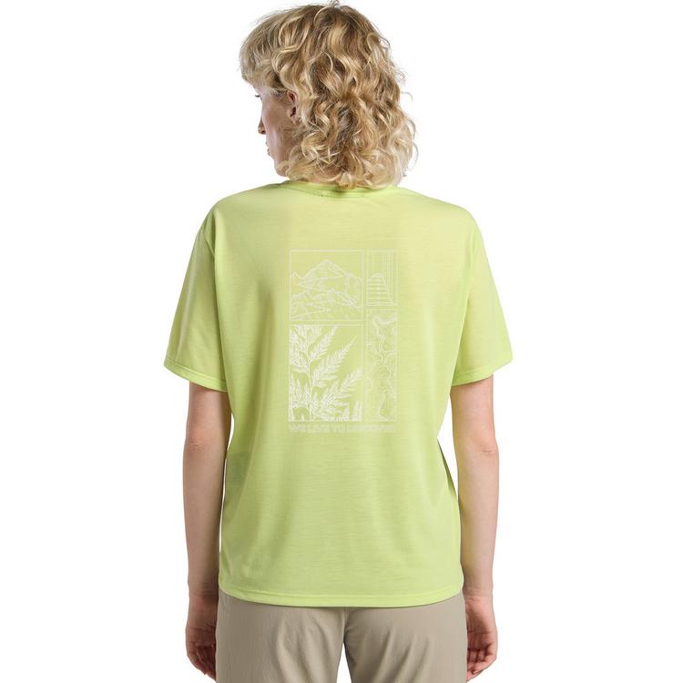 Jack Wolfskin Jack Wolfskin VONNAN GRAPHIC T W Funktionsshirt Damen - EXPLORE cool matcha - 1 | SportScheck