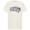 Jack Wolfskin BRAND T M Funktionsshirt Herren - WOOD Cotton white