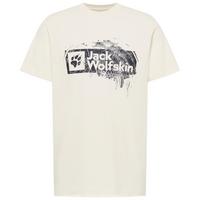 Jack Wolfskin BRAND T M Funktionsshirt Herren - WOOD Cotton white