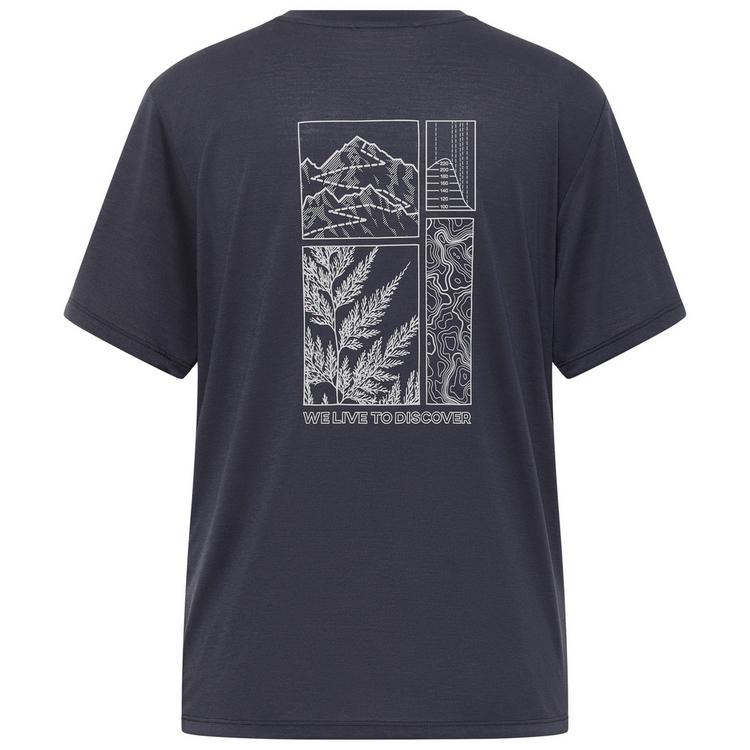 Jack Wolfskin Jack Wolfskin VONNAN GRAPHIC T W Funktionsshirt Damen - EXPLORE graphite - 0 | SportScheck